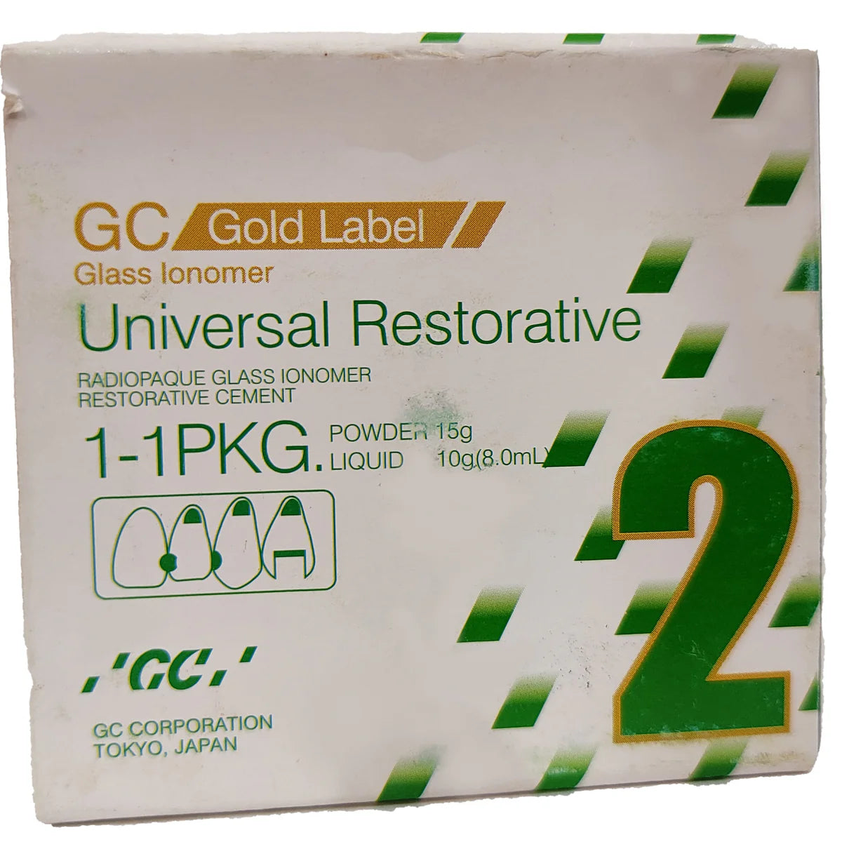 GC Gold Label 2 Glass Ionomer Restorative Cement - Big Pack