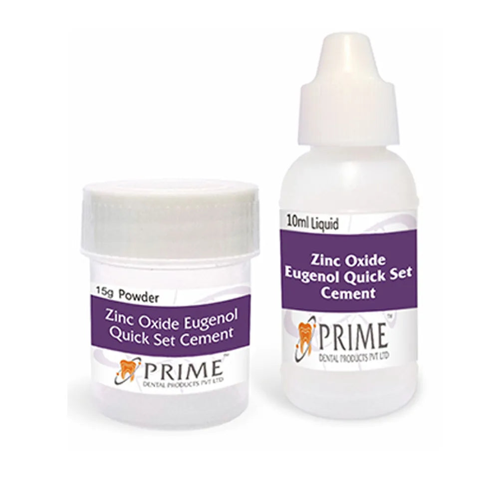 Prime Dental Zinc Oxide Eugenol Quick Set – Intermediate Restorative Material