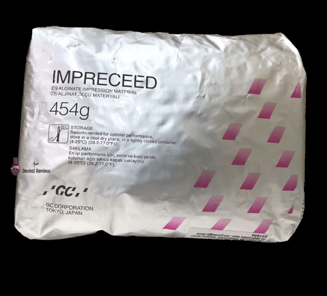 GC Impreceed Alginate Impression Material – 454g