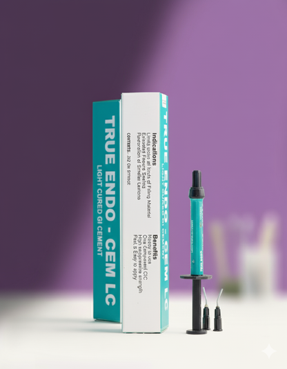 TRUE ENDO CEM LC (Light Cured GIC Cement)