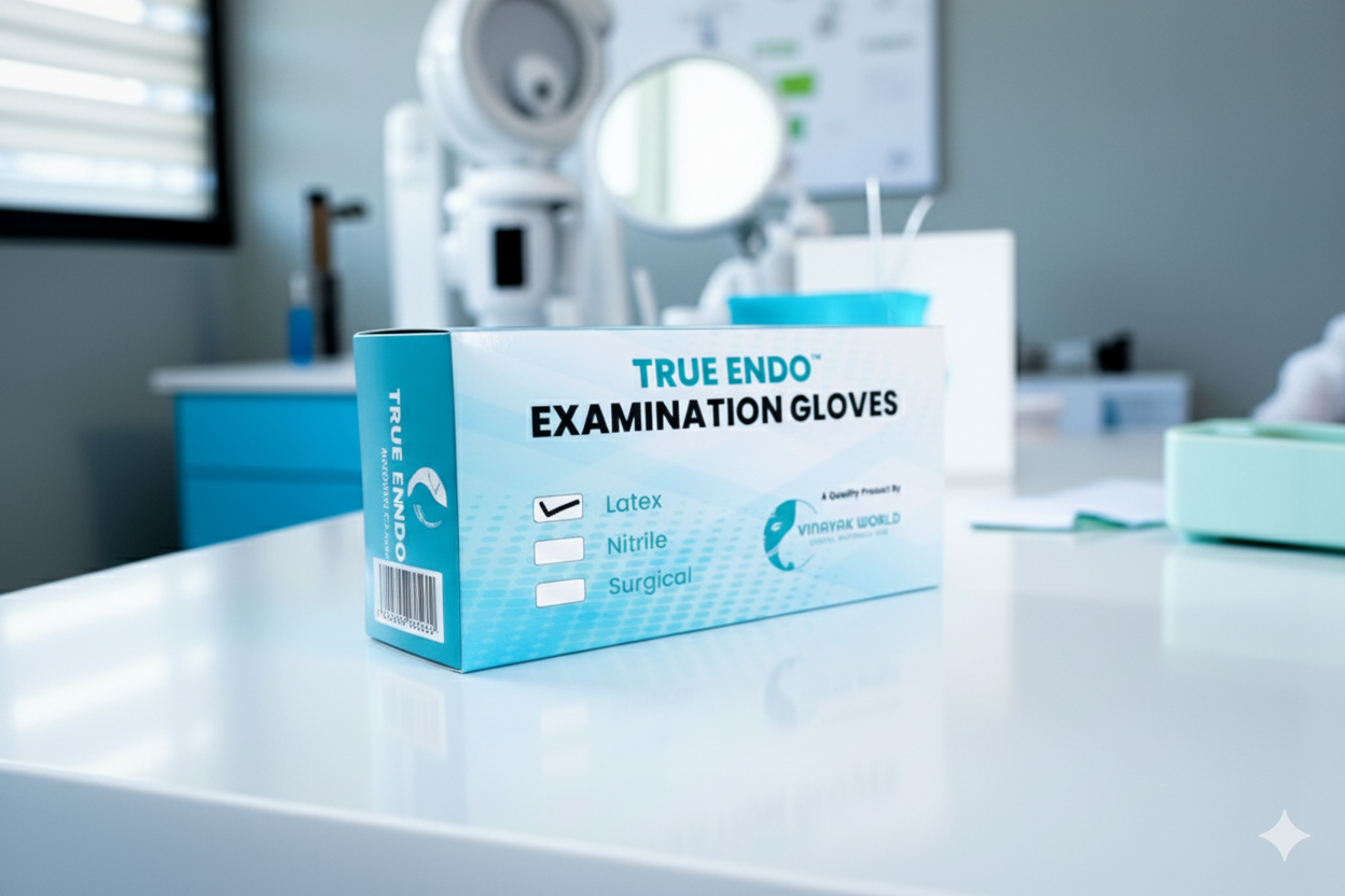 TRUE ENDO LATEX EXAMINATION GLOVES