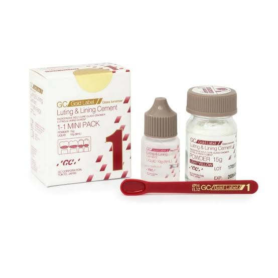 GC Gold Label 1 Lining and Luting GIC- Mini Pack