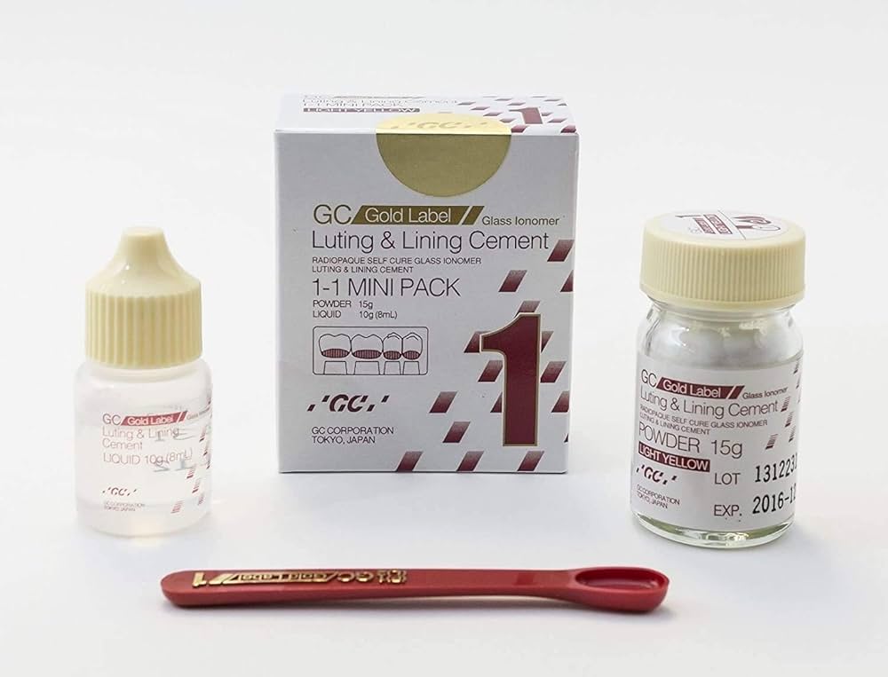 GC Gold Label 1 Lining and Luting GIC- Mini Pack