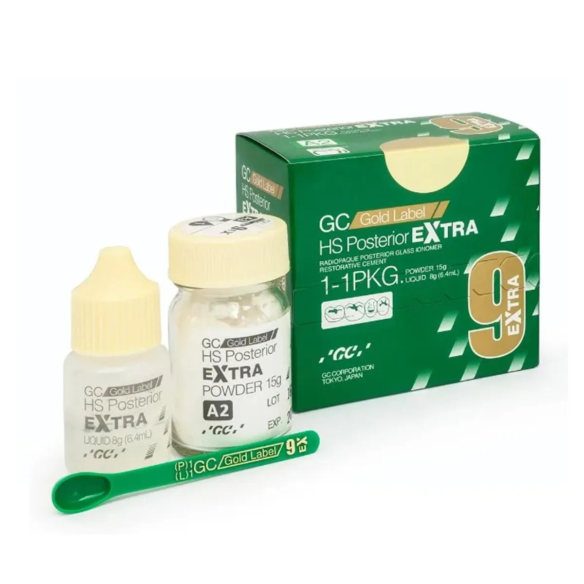 GC GOLD LABEL 9 POSTERIOR RESTORATIVE GIC Extra Big #A3