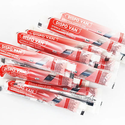 Hmd Dispo Van Syringe 3ml | 24 Gauge | 1 Inch Needle